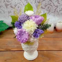 仏花 プリザーブドフラワー 喪中見舞い お供え花 供花 お供え