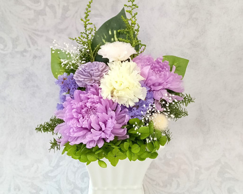 仏花 プリザーブドフラワー 喪中見舞い お供え花 供花 お供え