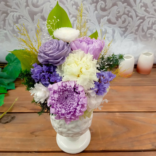 仏花 プリザーブドフラワー 喪中見舞い お供え花 供花 お供え
