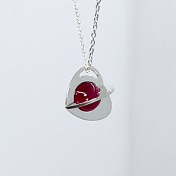 Spring Gimmick Setting Heart Pendant(Order Production) 1枚目の画像