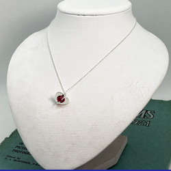 Spring Gimmick Setting Heart Pendant(Order Production) 8枚目の画像