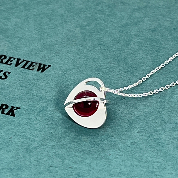 Spring Gimmick Setting Heart Pendant(Order Production) 2枚目の画像