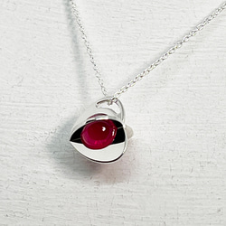 Spring Gimmick Setting Heart Pendant(Order Production) 11枚目の画像
