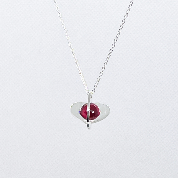 Spring Gimmick Setting Heart Pendant(Order Production) 7枚目の画像
