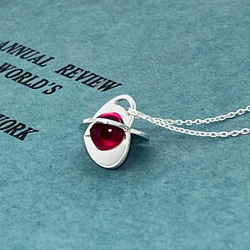 Spring Gimmick Setting Heart Pendant(Order Production) 4枚目の画像