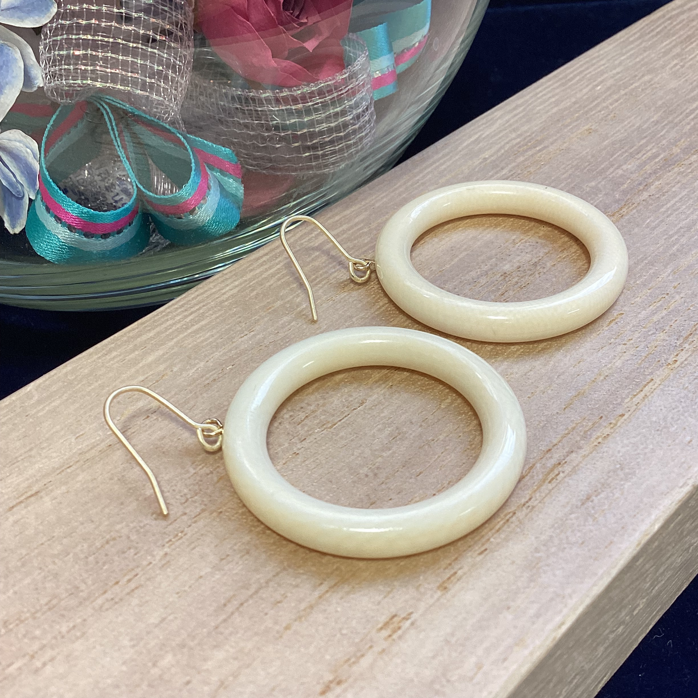 ☆本象牙ピアス（ステンレス使用）　※H-5 4,756円