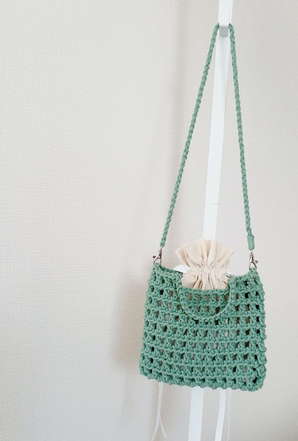 【正規品のみ販売】 ミニ ショルダーバッグ ベルベット  グリーン ワイドベルトショルダーバッグ/MAJESTIC LEGON(マジェスティックレゴン