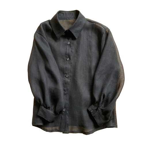 シャツ/ブラウス(長袖/七分) Ameri VINTAGE tops ( BLACK ) Ameri VINTAGE（シャツ/ブラウス(長袖/七分)）のフリマアイテム一覧