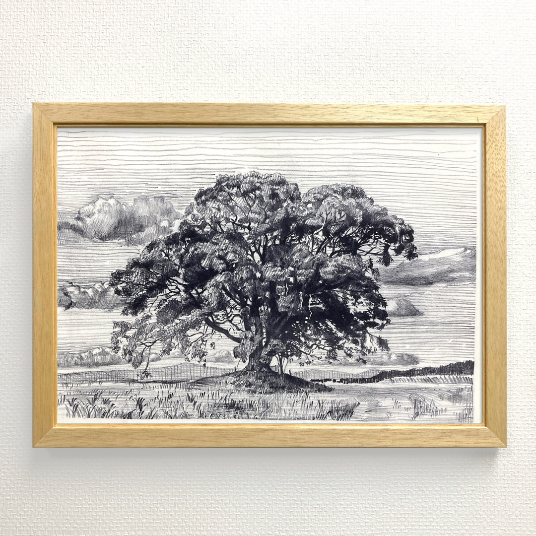 版画「大木」 版画 takeshiro painting 通販 17967647｜Creema