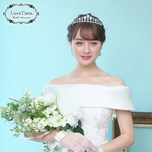 ラディアントジルコニア ティアラRT-36|結婚式 ヘアアクセ