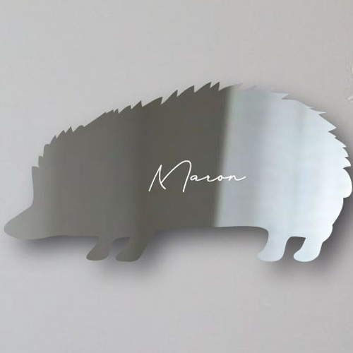 ハリネズミデザイン 鏡 ハリネズミデザイン 鏡