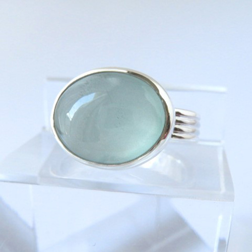 シルバー モスアクアマリン リング 指輪・リング Jewel.studio.M 通販