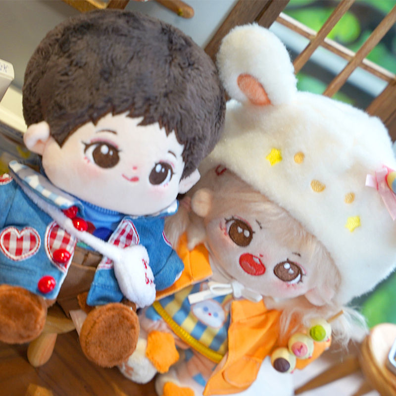 20cmぬい服】ゴージャス漢服風コーデ 20cm着せ替えぬいぐるみ用