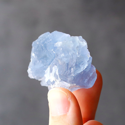 ブルーフローライト 原石 小さめ 鉱物 天然石 お守り クラスター