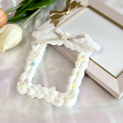 0023-25 ホイップデコ 硬質ケース B8 トレカケース 天使モチーフ 白