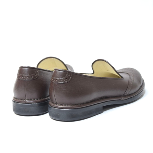 ハンドメイドシューズ ウィングチップローファー 〝ワケありな逸品