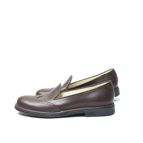 ハンドメイドシューズ ウィングチップローファー 〝ワケありな逸品