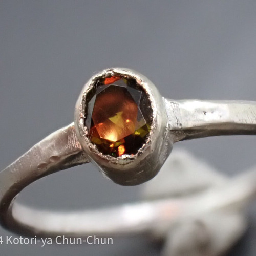 奇跡の出会い！】幻の「カラーチェンジ」トルマリン・シルバーリング