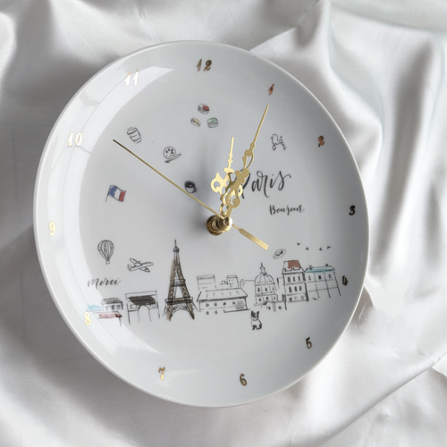 アンティーク 掛け時計 アナログ 時計 パリ フランス アイボリー 白 クリーム アンティーク 掛け時計 アナログ 時計 パリ フランス アイボリー