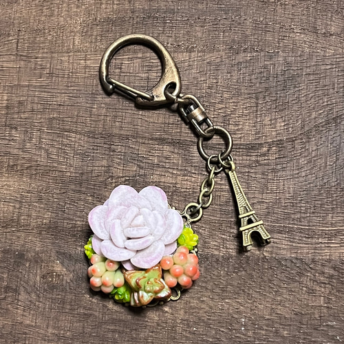 樹脂粘土 多肉 チャーム 樹脂粘土 多肉 チャーム 🌱おうち習い事アプリ『ミルーム