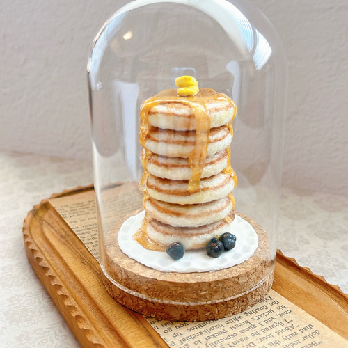 とろ〜りはちみつ ガラスドームのパンケーキ 羊毛フェルト cotta 通販