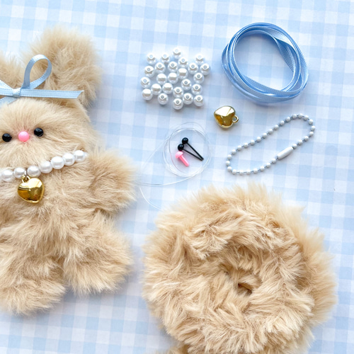 モールドールDIY手作りキット♡ベージュ ぬいぐるみ mint club