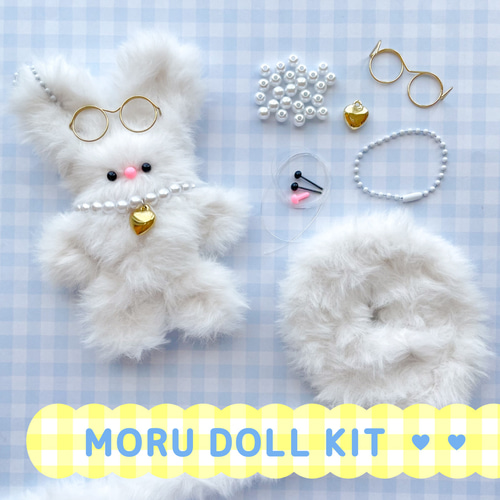 モールドールDIY手作りキット♡ホワイト ぬいぐるみ mint club