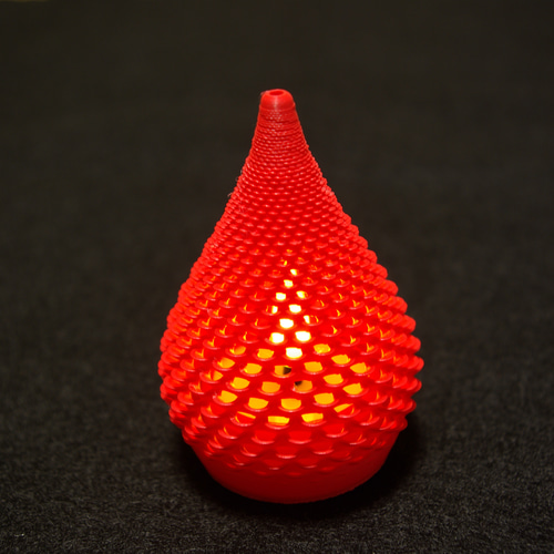 キャンドルライト しずくmini(S) 高さ8cm スタンドライト