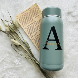 自分でデザインして完成させる！イニシャルお名前ステッカー＊名前シール 転写シール 耐水ステッカー 部活 スポーツ 推し活 5枚目の画像