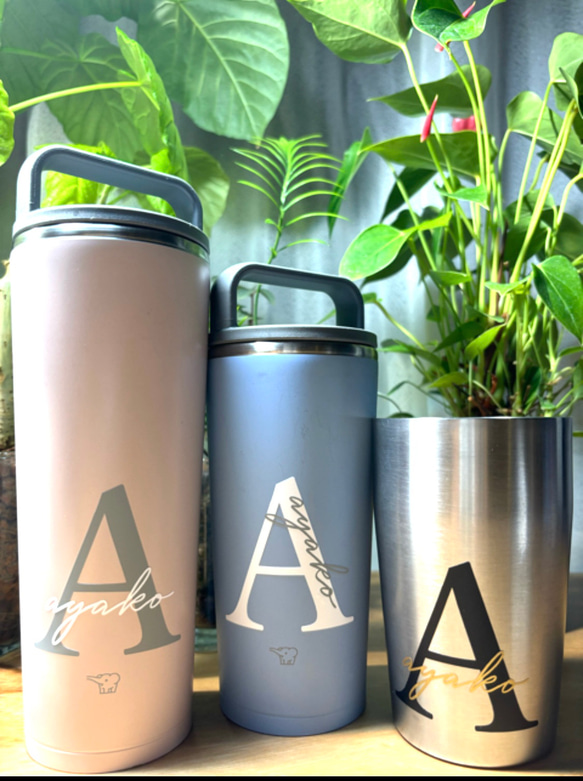 自分でデザインして完成させる！イニシャルお名前ステッカー＊名前シール 転写シール 耐水ステッカー 部活 スポーツ 推し活 9枚目の画像