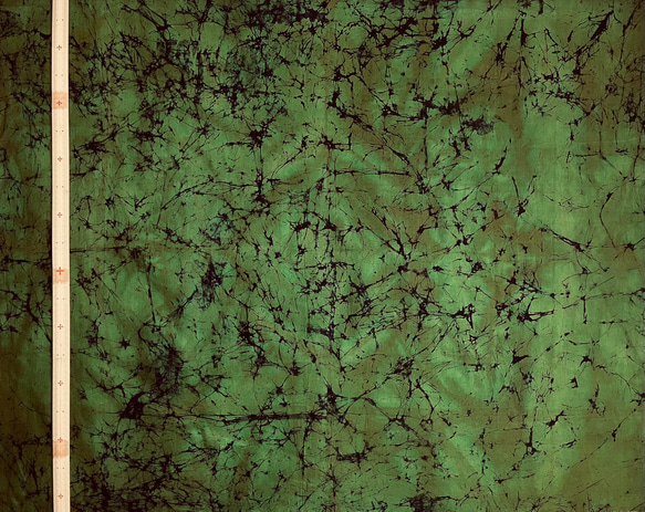 アフリカ タイダイ染め　抹茶色 3枚目の画像