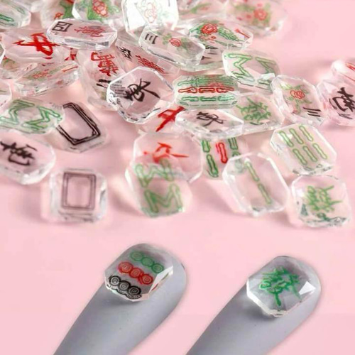 ネイルパーツ　麻雀パーツ 楽天市場】【麻雀 ネイル パーツ】ネイルパーツ 麻雀牌 ネイル