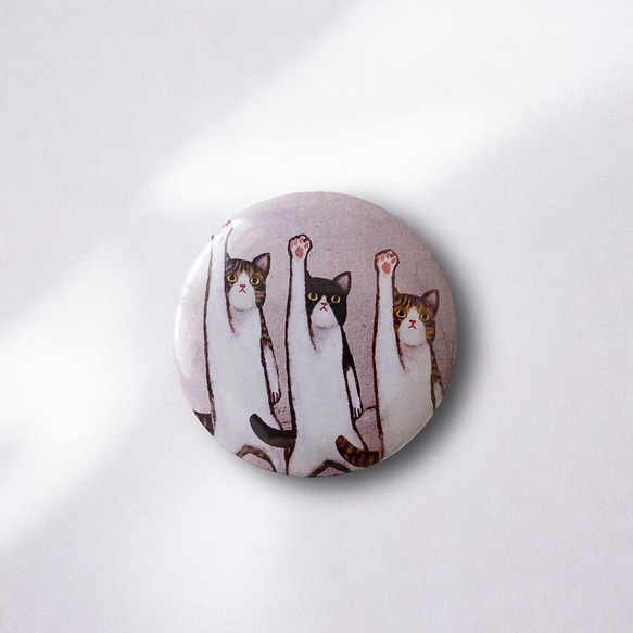 選べる缶バッジ2個セット(44mm/12種類)裏面プラ 12枚目の画像