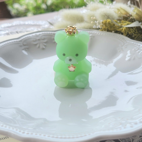 ミントグリーン キャラクターキーホルダー モンチッチ COLORS キーチェーン ミントグリーン キーホルダー