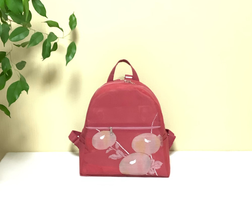 一点もの】リメイク帯 上品な着物のリュック／C60 リュック