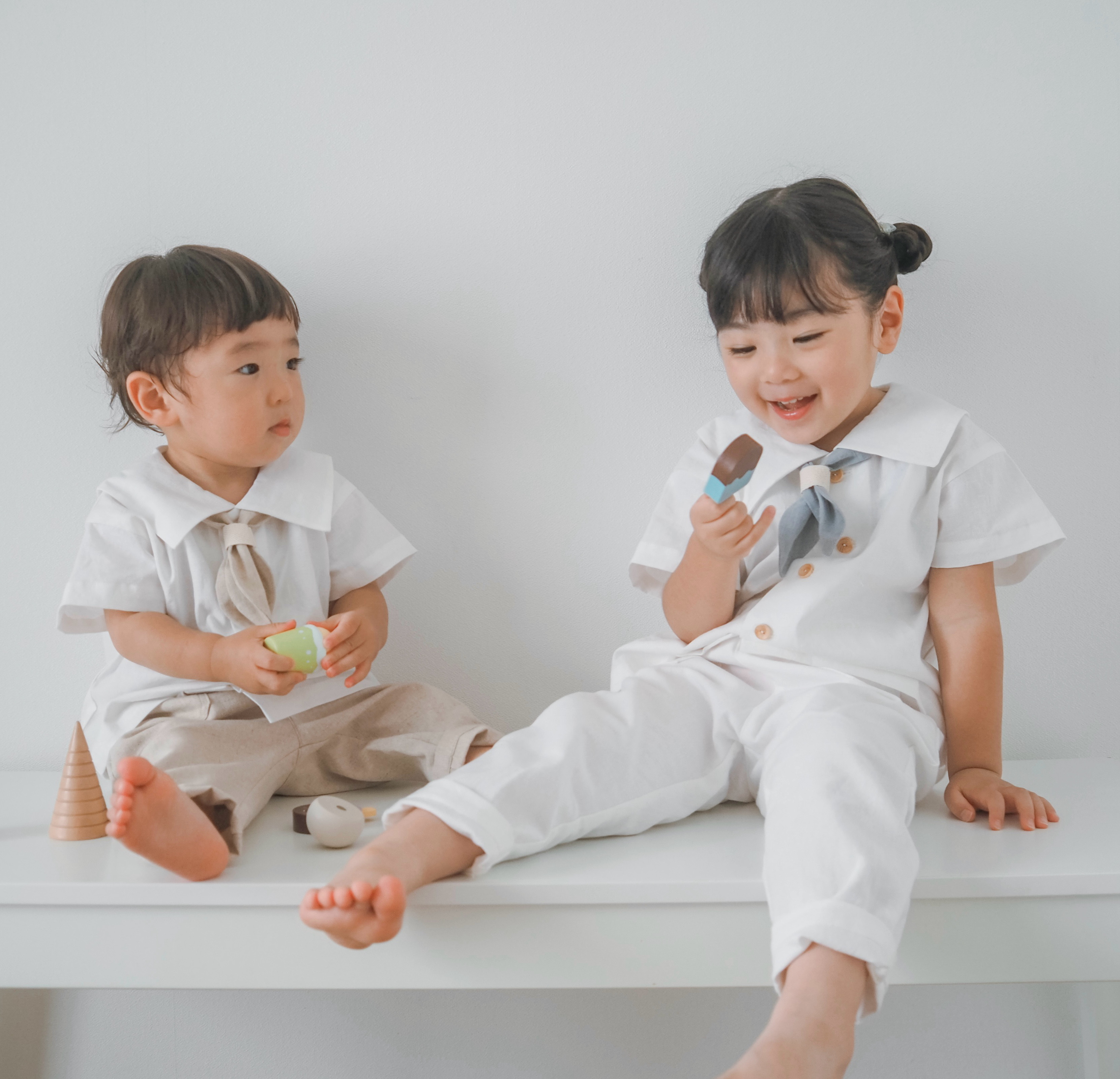 コーデ例｜夏のマリンリンクコーデ