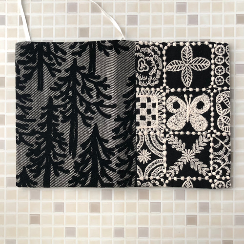 ミナペルホネン ブックカバー 文庫本 forest tile & metsä mina