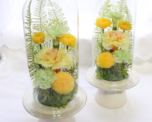 やま　　プリザーブドフラワー仏花　菊　一対ご依頼品 1b4924ac05a7d10e49df0f1ab82cff
