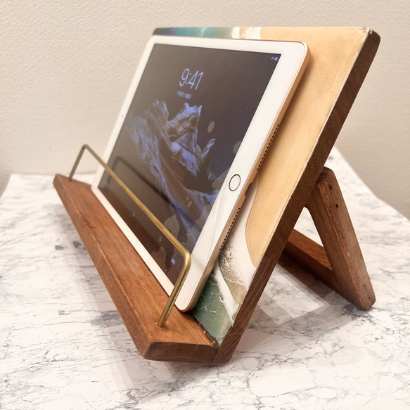 ブックスタンド  本立て  海  波 ブックスタンド 本立て 海 波 即納対応 海のダブレットスタンド ブック