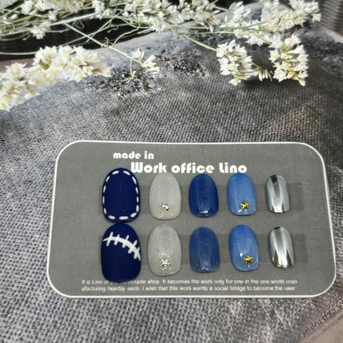 ハンドメイドネイルチップ LINO様