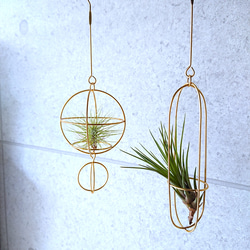 真鍮製のつりさげモビール＜星形正八面体＞ モビール brass_himmeli