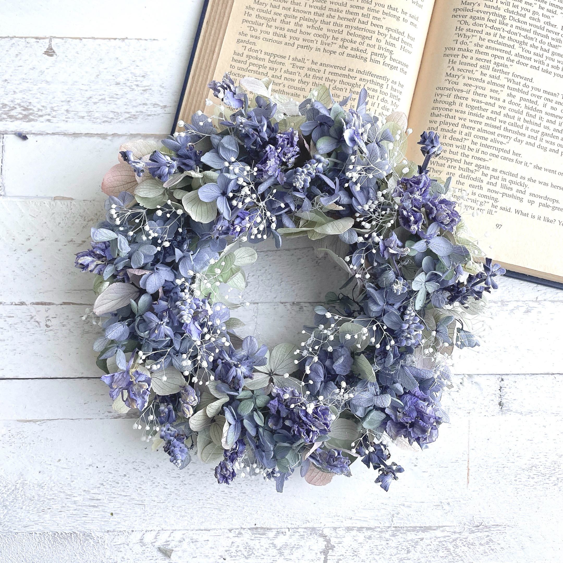 あじさいのリース261