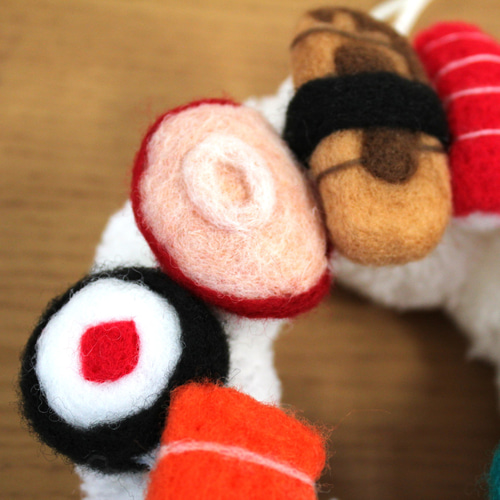 にこ様　参考写真　羊毛フェルト 寿司セット にこ様 参考写真 羊毛フェルト 寿司セット にこ様 参考写真 羊毛フェルト