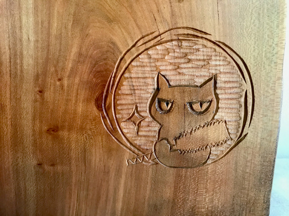 サカバンバンピス　木彫りレリーフ 