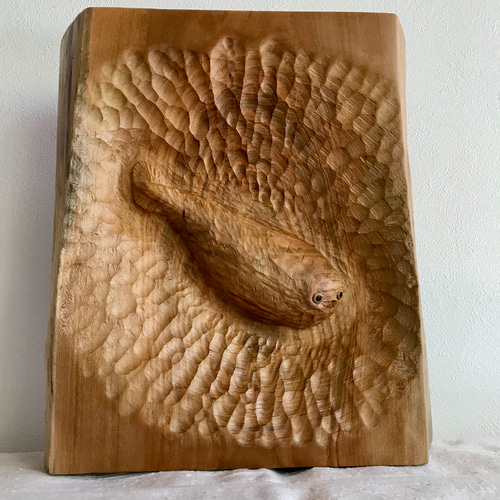 【木彫•彫刻】 パラオ ストーリーボード（テバン工房作品「魔法のパンの木」より） パラオ ストーリーボード【テバン工房作品】 ＊神話「魔法の