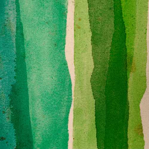 植物の重なり】絵画 - グリーン イエロー 森林 抽象画(S-#28 植物の重なり】絵画 - グリーン イエロー 森林 抽象画(S-#28