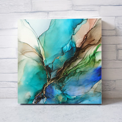 【一点物】手乗り絵画 Milky Way インテリア 飾り 一点物】彩を紡ぐ - 虹色 -#02✴︎インテリアアート 絵画