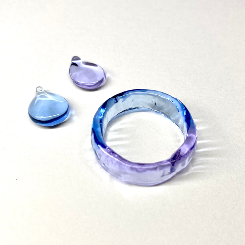 選べる》 〜plat〜 サイズと色を選んで組み合わせ わたしの指輪 5号