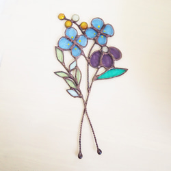 2wayステンドグラス夏のお花のバスケット 14枚目の画像