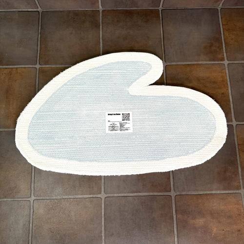 モノクロ　ラグ　玄関マット　タフティング 楽天市場】【rug040】モノトーン タフティング 玄関マット 浴室